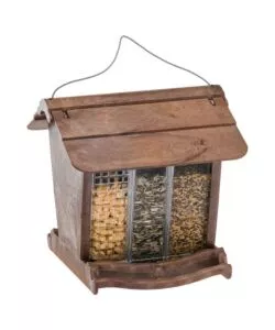 MANGIATOIA SILOS PER UCCELLI SELVATICI "JOK 1", 23X26X23 CM - FERPLAST